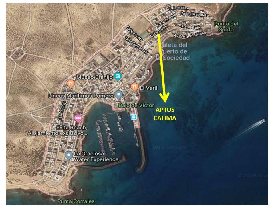 Calimas Apartment Caleta de Sebo Exterior foto